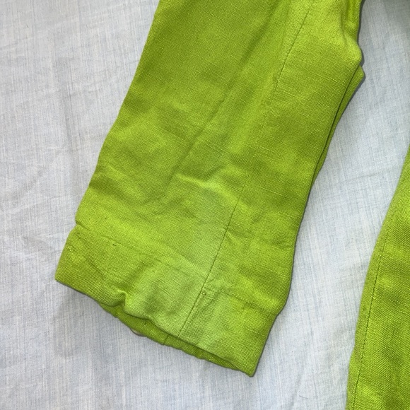 Women gorgeous winter vintage blazer Giorgio Sant Angelo size10 green - Picture 7 of 11